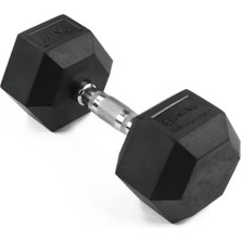 Esranın Dünyası 15 Ağırlığında Hex Dambıl - Kauçuk Kaplama