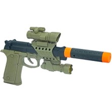 Esranın Dünyası Askeri Silah Oyuncak - Hareketli Mekanizma, Ses ve Işık Efektli