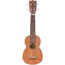 Esranın Dünyası Doğal Masif Maun Soprano Ukulele