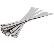 Esranın Dünyası Paslanmaz Çelik Cırt Kelepçe - Çok Amaçlı Bağlama Seti, 10 Adet