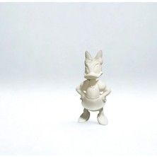 Ter 3D Baskı Daisy Duck Dekoratif Figür – Boyanabilir Hobi & Koleksiyon Modeli