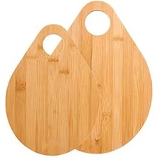 Esranın Dünyası 2'li Bambu Kesme Tahtası Seti