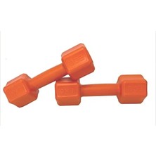 Esranın Dünyası Turuncu Sabit Dambıl Seti (1 x 2 Adet, Toplam 2 Ağırlık)