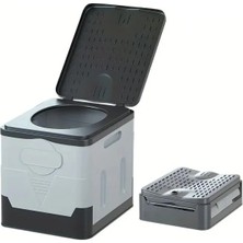 Esranın Dünyası Katlanabilir Portatif Tuvalet - Kamp ve Açık Alan Kullanımı Için