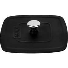 Esranın Dünyası Döküm Demir Grill Pres - Kare - 21 x 21 cm