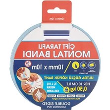 Esranın Dünyası Çift Taraflı Montaj Bandı - 10MM x 10MT