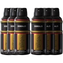 Esranın Dünyası Uzun Süreli Etkili 150 ml Erkek Deodorant Seti (6 Adet)