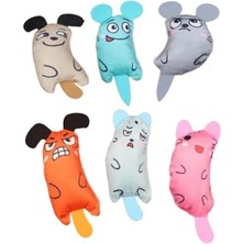 Esranın Dünyası Peluş Kedi Oyuncağı - 6 Çeşit Kedi Otu Aromalı