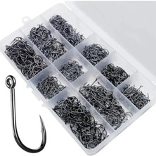 Esranın Dünyası 1000 Adet Paslanmaz Karbon Çelik Olta Seti, 3-12 Numara