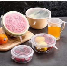 Esranın Dünyası Esnek Silikon Gıda Koruyucu Kapak Seti, 6 Farklı Boy