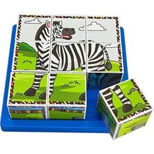 Esranın Dünyası Eğitici Safari Hayvanları 3D Puzzle Seti