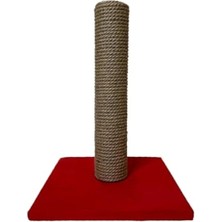 Esranın Dünyası Kedi Tırmalama Tahtası 40 cm Kırmızı