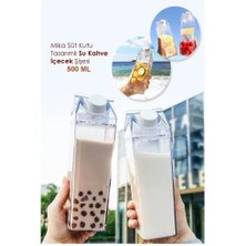 Ttt Süt Kutusu Tasarımlı Içecek Şişesi