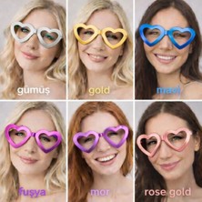 Epilons Şekilli Parti Gözlüğü 12 Adet – 6 Renk ( Camsız )