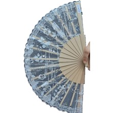 Hediye Sandalı Zarif, Şık ve Lüks Katlanabilir El Yelpazesi - Hediyelik Modern Yelpaze