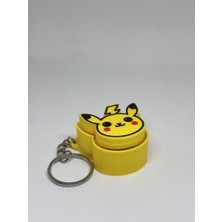 3Dify Pikachu Click Anahtarlık – Pokemon Figürlü Eğlenceli Anahtarlık – 3D Baskı-Çanta Süsü-Tasarım Anahtarlık
