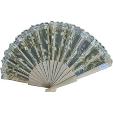 Hediye Sandalı Zarif, Şık ve Lüks Katlanabilir El Yelpazesi - Hediyelik Modern Yelpaze