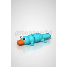 Hediyelik Ornitorenk Anahtarlık (Hareketli Oyuncak Anahtarlık)