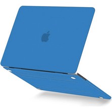 Esranın Dünyası Macbook Pro 13 2021 Macbook Buzlu Kapak - Mavi