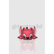 Angel Anahtarlık (Hareketli, Hediyelik, Lilo ve Stiç Temalı 3D Anahtarlık)