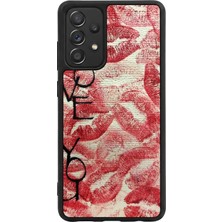 BG AKSESUAR Samsung Galaxy A72 Uyumlu Dudak Tasarımlı Glossy Premium Kılıf