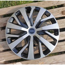 Yk Kia Rio / Picanto / Stonic Uyumlu 15 Inç Jant Kapağı 4'lü Takım Amblem Hediyeli