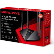 Tp-Lınk Mercusys MR30G AC1200 867/5GHZ 300/2.4GHZ Dual Band Kablosuz Gıgabıt Router