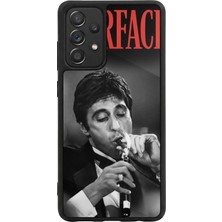 Samsung Galaxy A72 Uyumlu Scarface Tasarımlı Glossy Premium Kılıf