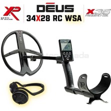 XP Dedektör Deus - 34X28CM X35 Başlık, Ana Kontrol Ünitesi (Rc), Wsaudıo Kulaklık - Full Paket