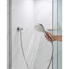 SHC4200 Kireç Önleyici El Duşu Seti Spiral Duş Hortumu Hareketli Duş Askısı