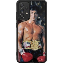 BG AKSESUAR Samsung Galaxy A72 Uyumlu Rocky Tasarımlı Glossy Premium Kılıf