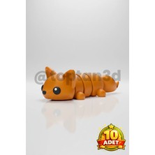 (10 Adet) Hediyelik Tilki Anahtarlık (Hareketli Oyuncak Anahtarlık)