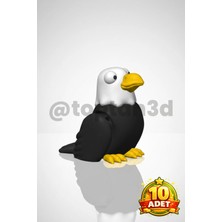 (10 Adet) Hediyelik Kartal Anahtarlık (Hareketli Oyuncak Anahtarlık)