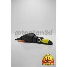 (10 Adet) Hediyelik Tukan Anahtarlık (Hareketli Oyuncak Anahtarlık)