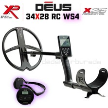 XP Dedektör Deus Dedektör - 34X28CM X35 Başlık, Ws4 Kulaklık, Ana Kontrol Ünitesi