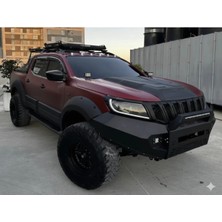 Aftermarket 2015+ÜZERİ Uyumlu Nissan Navara Np 300 Kaput Kabartma Kaplama Soop