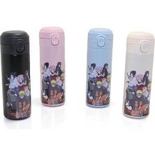 Özfırat Pvc Yapı Anime Baskılı Çelik Termos 500 ml - Isı Muhafazalı Şık ve Sızdırmaz Matara