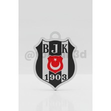 Beşiktaş Anahtarlık (Hediyelik, 3D Takımlı Anahtarlık)