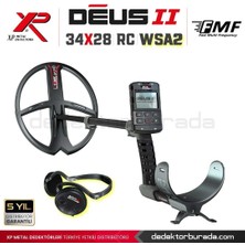 XP Dedektör Deus 2 Dedektör - 34X28CM Fmf Başlık, Ana Kontrol Ünitesi, Wsa2 Kulaklık