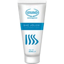 Ersağ Saç Jölesi 200 ml Islak Görünüm Alkol İçermeyen Besleyici Jel Tüm Saçlar İçin