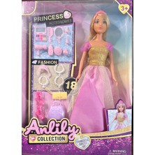 Anlily Makyaj ve Aksesuar Setli Bebek