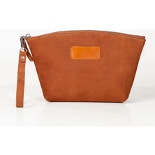 Epilons Luna Kadın Seyahat Kozmetik Bakım Makyaj Çantası Organizer Tan Rengi