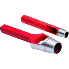 Esranın Dünyası Kırmızı Kayış Zımbası, 5 mm Keskin Ağızlar