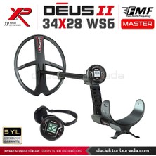 XP Dedektör Deus 2 Dedektör - 34X28CM Fmf Başlık, Ws6 Master