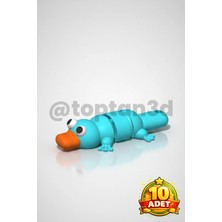 (10 Adet) Hediyelik Ornitorenk Anahtarlık (Hareketli Oyuncak Anahtarlık)