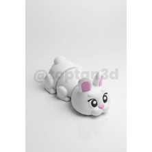 Hediyelik Tavşan Anahtarlık (Hareketli Oyuncak Anahtarlık)