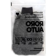 Esranın Dünyası Mikrofiber Araç Yıkama Eldiveni - Gri Renk