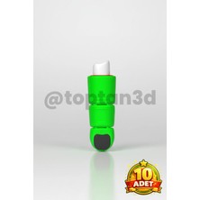 (10 Adet) Zombi Parmağı Anahtarlık (Hareketli Oyuncak Anahtarlık)