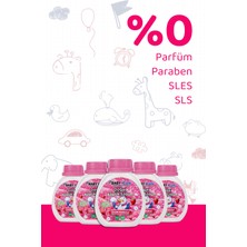 5li Yedek Dolum - Baby Icon Doğal Çocuk Köpük Sabun 350 ml Çilek Kokulu