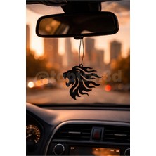 Aslan Taraftar Gs No5 Dikiz Ayna Süsü - Araba Süsü - Hediyelik Oto Aksesuar - Çift Taraflı